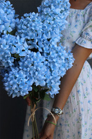 Delicate Blue, bukiet niebieskich hortensji