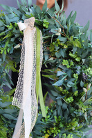 Boho Gretra Spring 2, zielony wianek z eukaliptusem