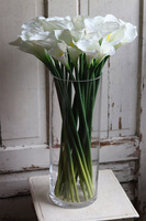 bukiet Kalli w szklanym wazonie, 30szt, wys.71cm 