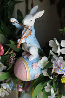 Candy - Sama Słodycz, wielkanocny wianek z zajączkiem, śr.46cm