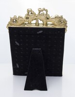 Royal Mirror, złota ramka na zdjęcia, wym.29x20cm