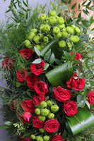 Amore, żywa wiązanka pogrzebowa