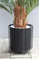 Palma Thaiti Black, sztuczna roślina w ozdobnej donicy