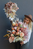 Mortario Vinn, nowoczesny bukiet nagrobny w wazonie