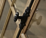 Classic, biblioteka regał z witryną