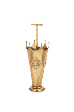 Cafeterie, złoty parasolnik vintage, A, wym.58x21.5x21.5cm