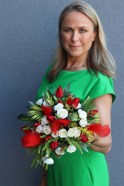 flowerbox walentynkowy, Serce Velurra