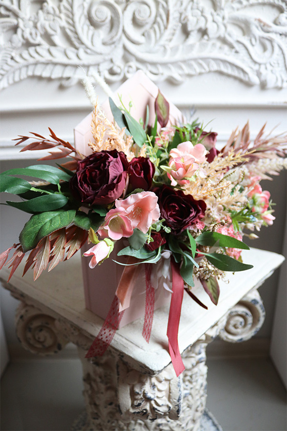 koperta / kompozycja flowerbox Mellana