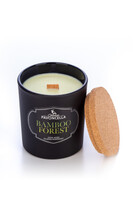 Hinoki Amber, sojowo-kokosowa świeca zapachowa w szkle