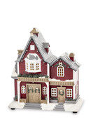 Mokki świąteczna dekoracja domek LED