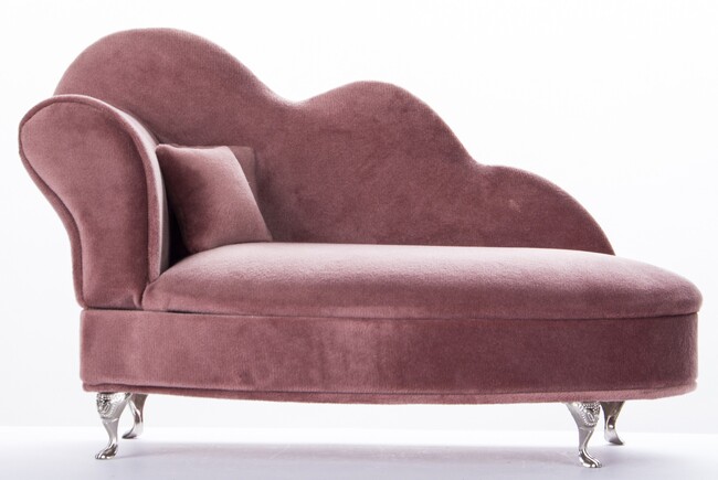 szkatułka / puzderko Florencja Wave Pink, wym.17x26.5x12.5cm