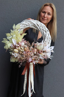 Piaskowa Wielkanoc 2, wielkanocny wianek z zającem