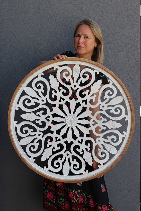 decor ścienny, Alma Maris, wym.80x80cm 