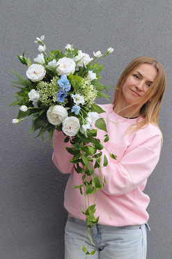 Weiss, dekoracja nagrobna w misie, wym.24x80cm