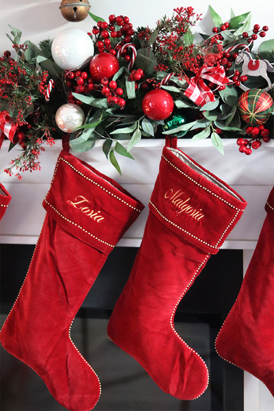 Christmas Exclusive 2, świąteczna girlanda na kominek