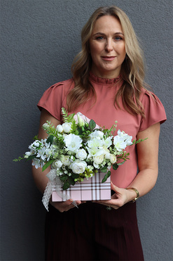 flowerbox - koperta z kwiatami, Koperto Ceyta 2, wym.30x20x6.5cm 