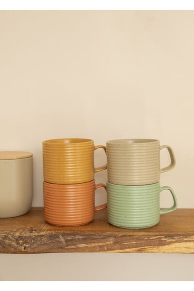 Idilica, kubek z kamionki