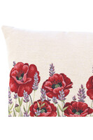 Maki i Lawenda, poszewka gobelinowa dwustronna