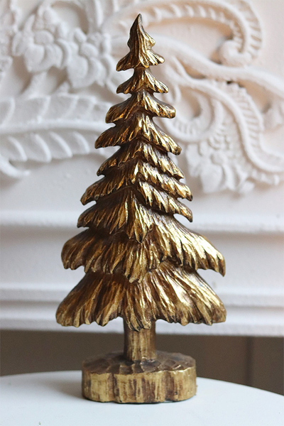 figurka świąteczna, Acorn Yule, choinka