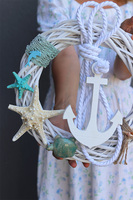 Kotwica & Krab 2, marynistyczny wianek do powieszenia na drzwiach