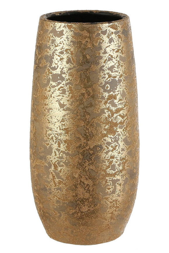 Clementino C, ceramiczny wazon, złoty