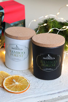 Hinoki Amber, sojowo-kokosowa świeca zapachowa w szkle	