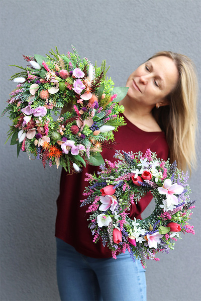 roślinny wianek ozdobny, Villato