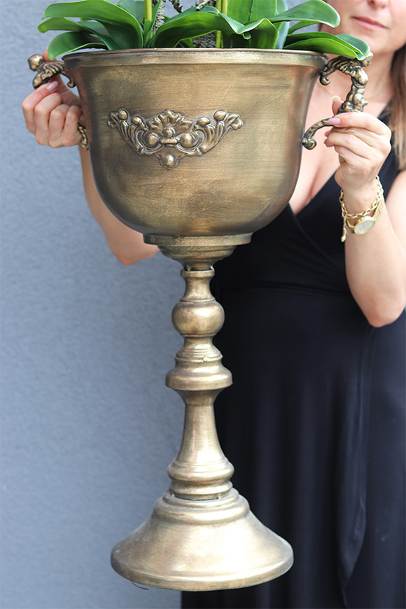 gumowy różowy storczyk w pucharze, Sabrina Goldia, wys.135cm