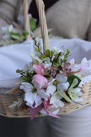 Treena, dwustronnie dekorowany koszyczek wielkanocny