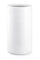 Fiberglass donica walec White 