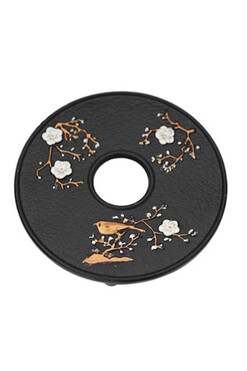 Chiba, żeliwna podkładka pod dzbanek, śr.13.5cm