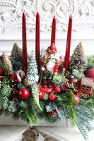 Apart Christmas, adwentowy stroik z dziadkiem