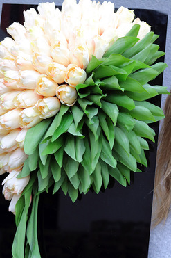 Tulippo New Design, komplet dekoracji nagrobnych, kompozycja + bukiet
