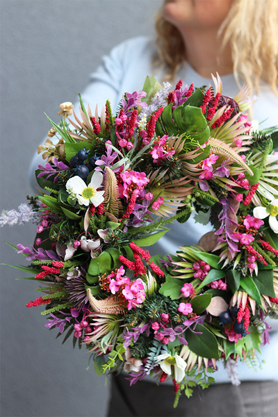 Herriana, wianek na drzwi