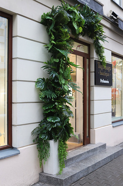 girlanda na okno wystawowe, Mokotovska Jungle, dł.4m  