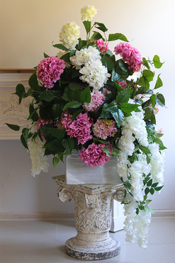 Impresja Saute, kompozycja kwiatowa XXL do Twojej donicy, wys.99/75cm