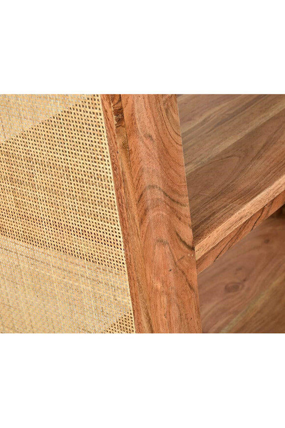 Bari, regał z drewna tekowego