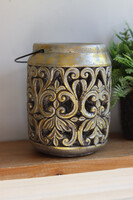 Aztec Gold D, ceramiczny ażurowy lampion