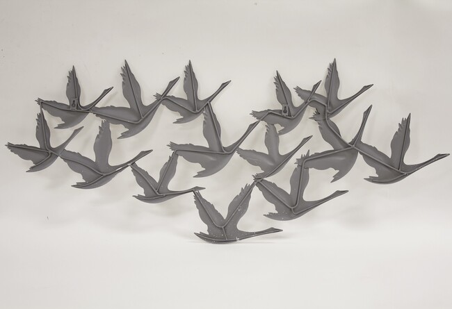 Avis Gees, efektowny decor ścienny, wym.54x113x2cm 