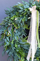 Boho Gretra Spring 2, zielony wianek z eukaliptusem