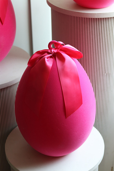 Pink Eggs, zawieszka wielkanocna, wym.40x25cm