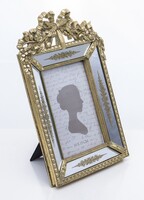 Royal Mirror, złota ramka na zdjęcia, wym.27x18cm 