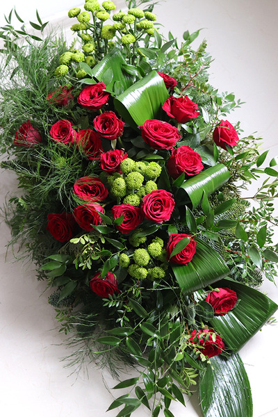 Amore, żywa wiązanka pogrzebowa