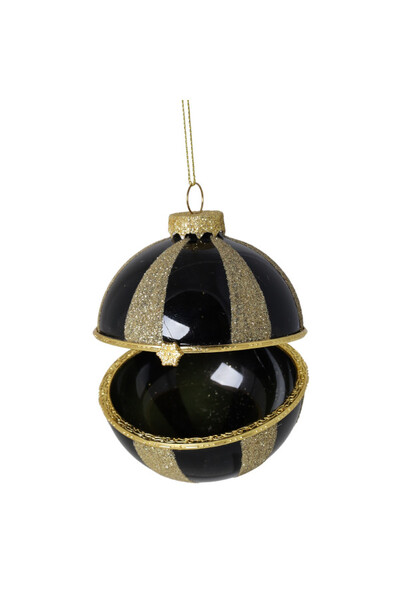 Glamour XMAS, otwierana bombka szklana