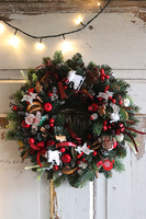 Wigilijna Radość, świąteczny wianek