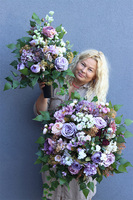 Meriete, kompozycja nagrobna w naczyniu