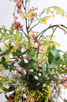 Gerrte, stroik wielkanocny w złotej donicy, wym.60x50x45cm