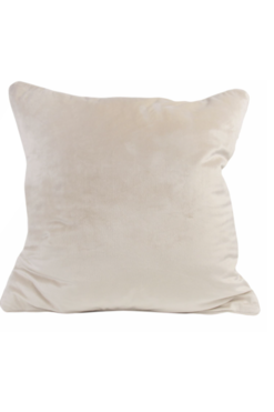 poszewka dekoracyjna Welwetowa Krem, wym.45x45cm