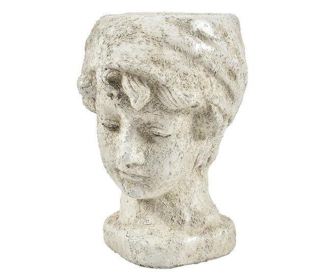 Cremona, osłonka doniczka ceramiczna głowa