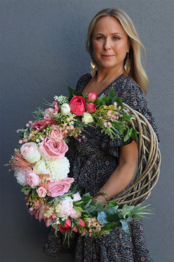 wianek ozdobny Zorza, wym.50cm 